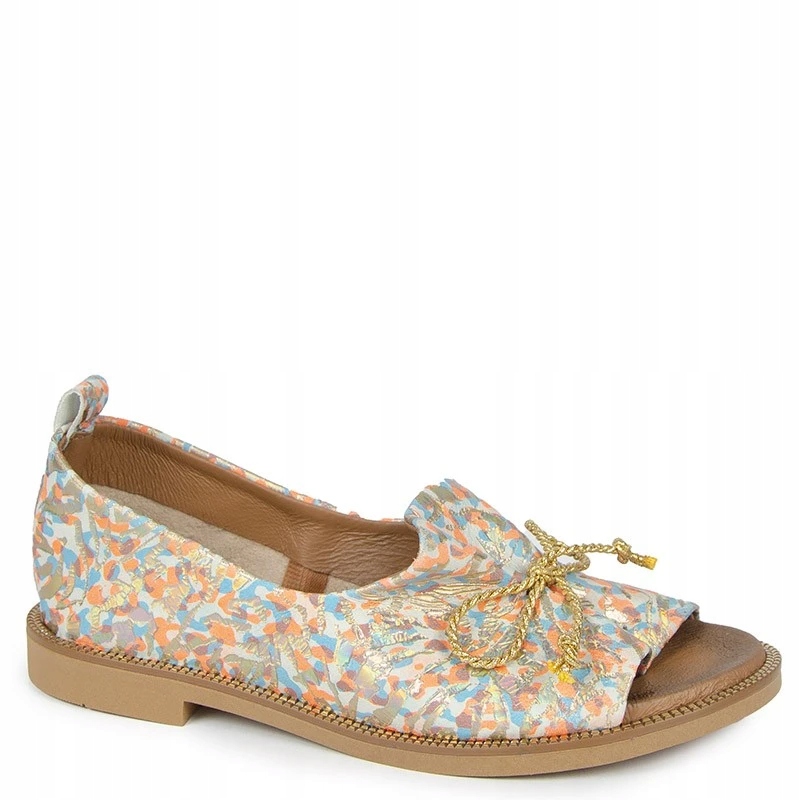 Laroni 3569/Z Barva MIX Kožené Sandály 41