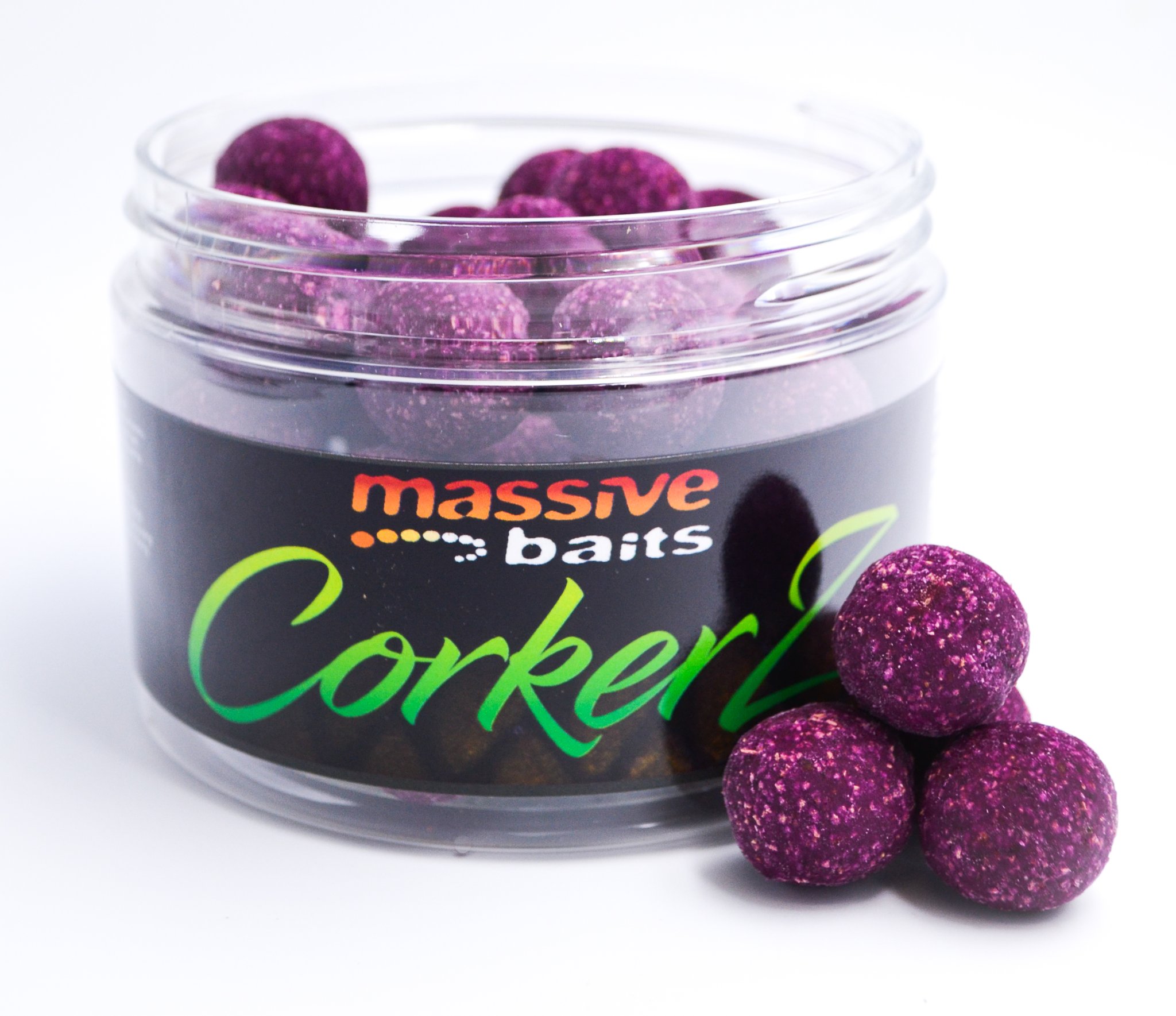 Massive Baits Kulki CorkerZ Strawberry Berg 18mm