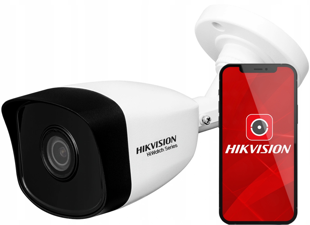 

Hikvision Kamera Ip PoE 4Mpx IR30m HWI-B140H H.265