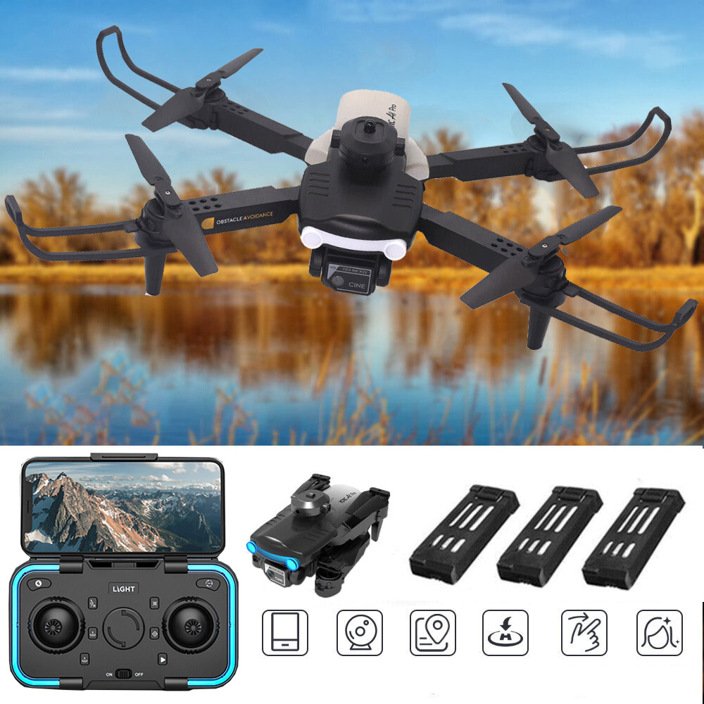 Skládací Wifi Dron 4K Hd S Dvojitou Mini Selfie Kamerou Quadrocopter Drone