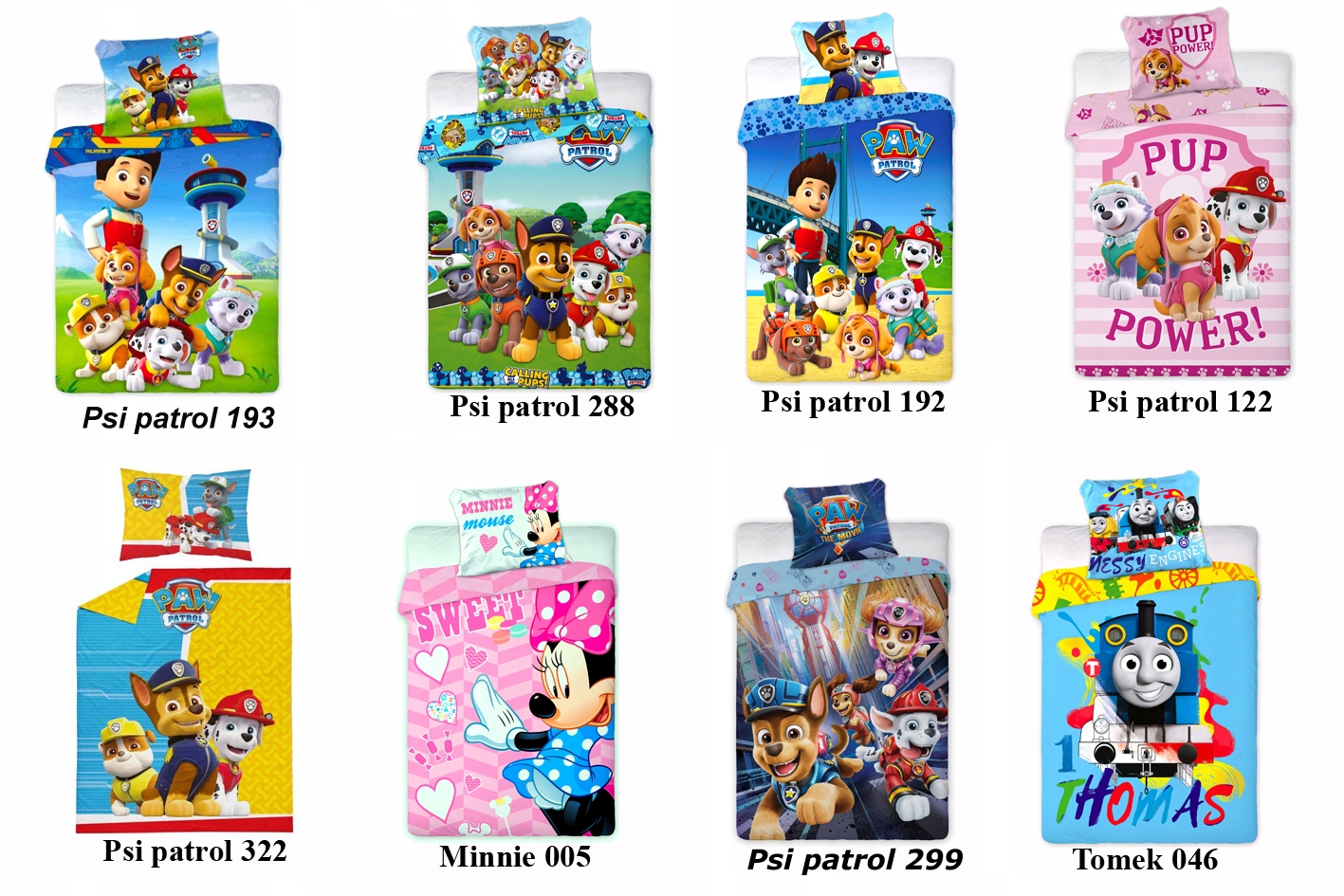 Komplet kołdra poduszka pościel 100x135 cm WZORY dla dziecka dziecięca Marka Faro