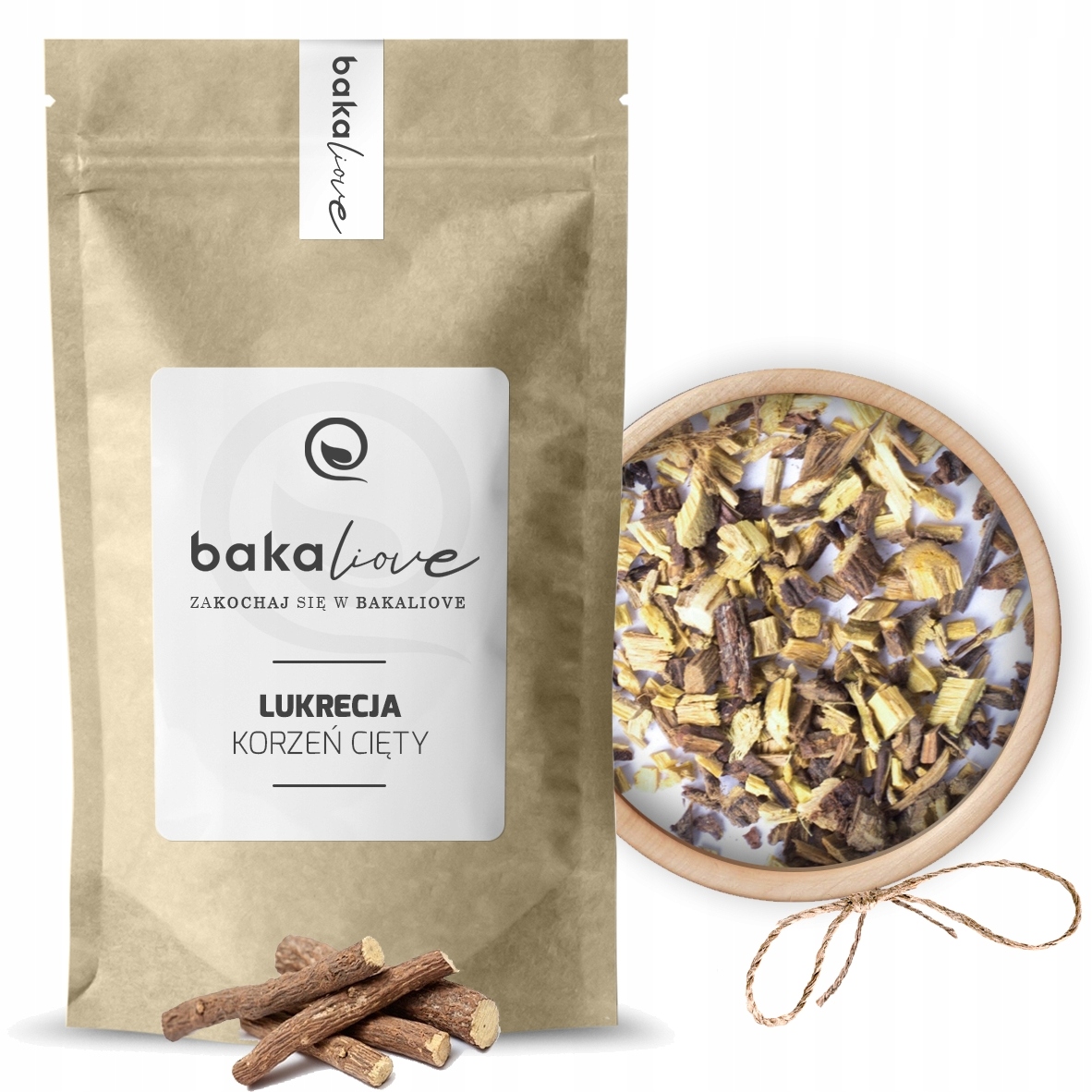 

Lukrecja korzeń cięty naturalnie słodka susz 50g