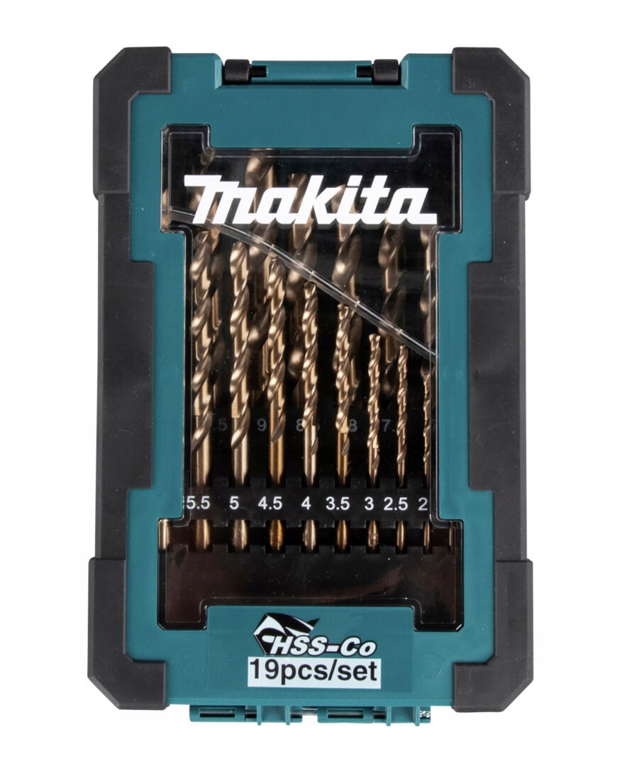 

Makita zestaw wierteł kobaltowych D-67561 19 szt.
