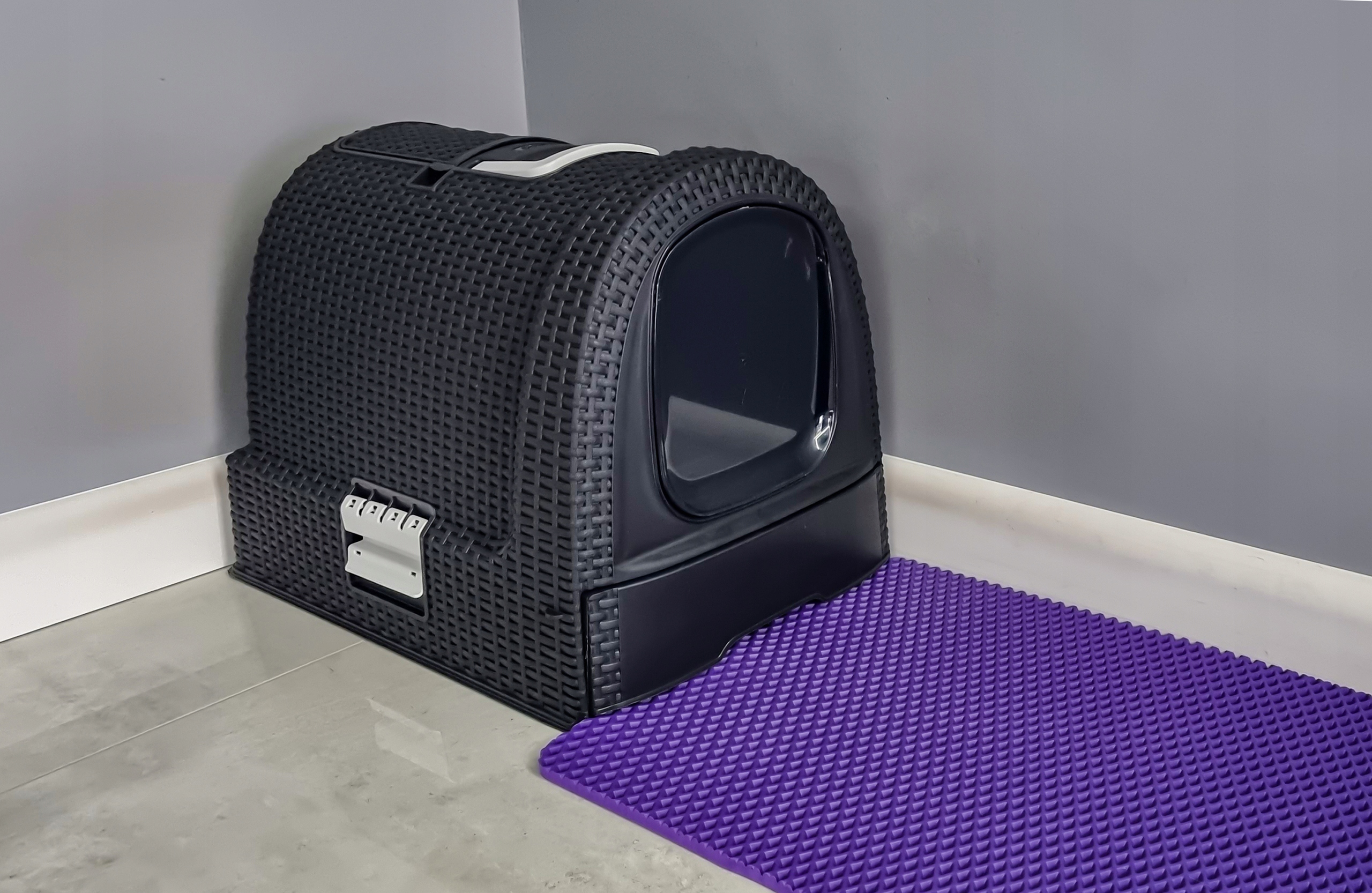 Levně Podložka pod záchod pro kočky 90x60 Eva Home