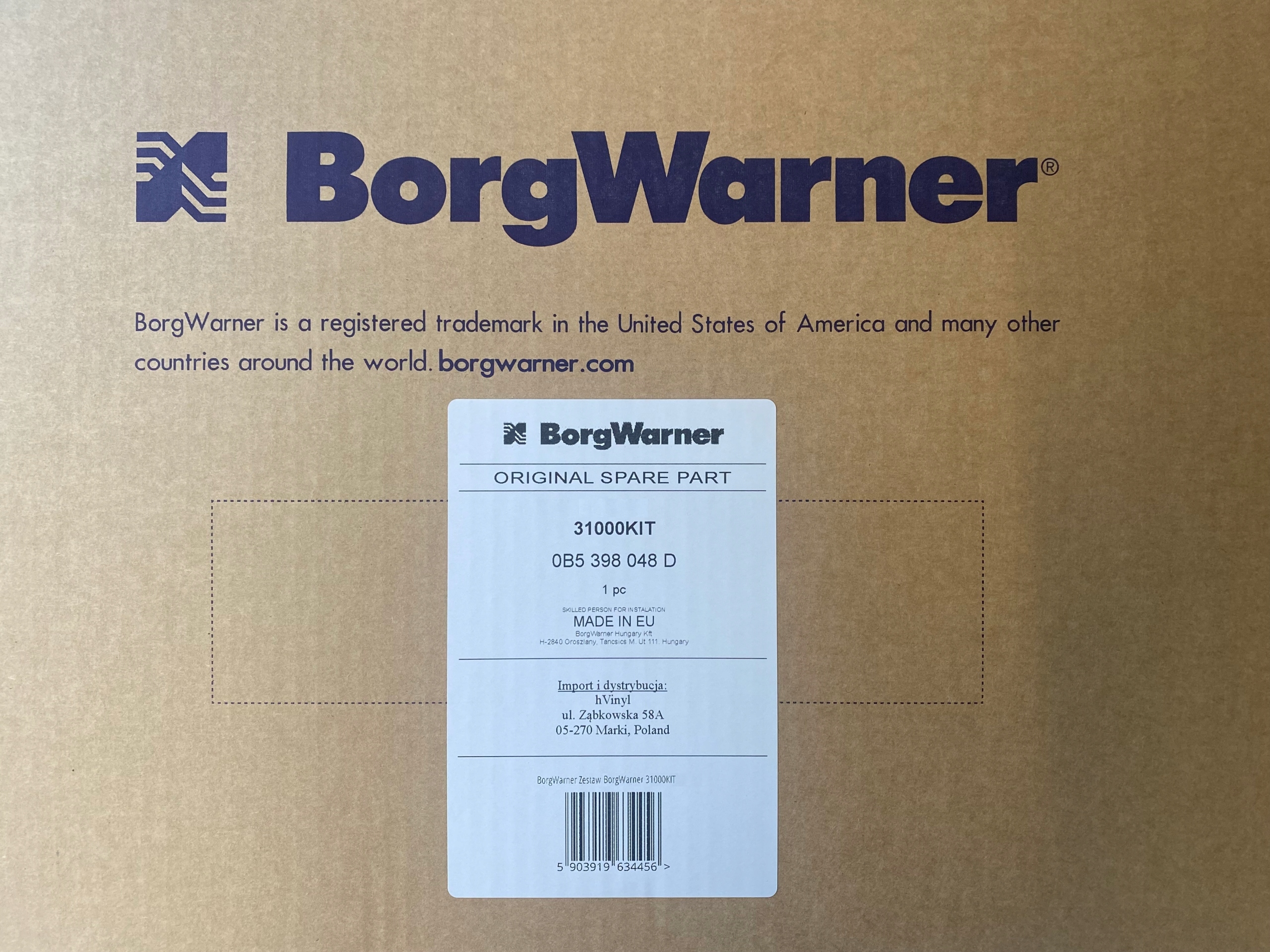 Zestaw naprawczy mechatroniki Audi VW S-Tronic 0B5 0B5398048D / Dystrybucja Numer katalogowy części 0B5398048D