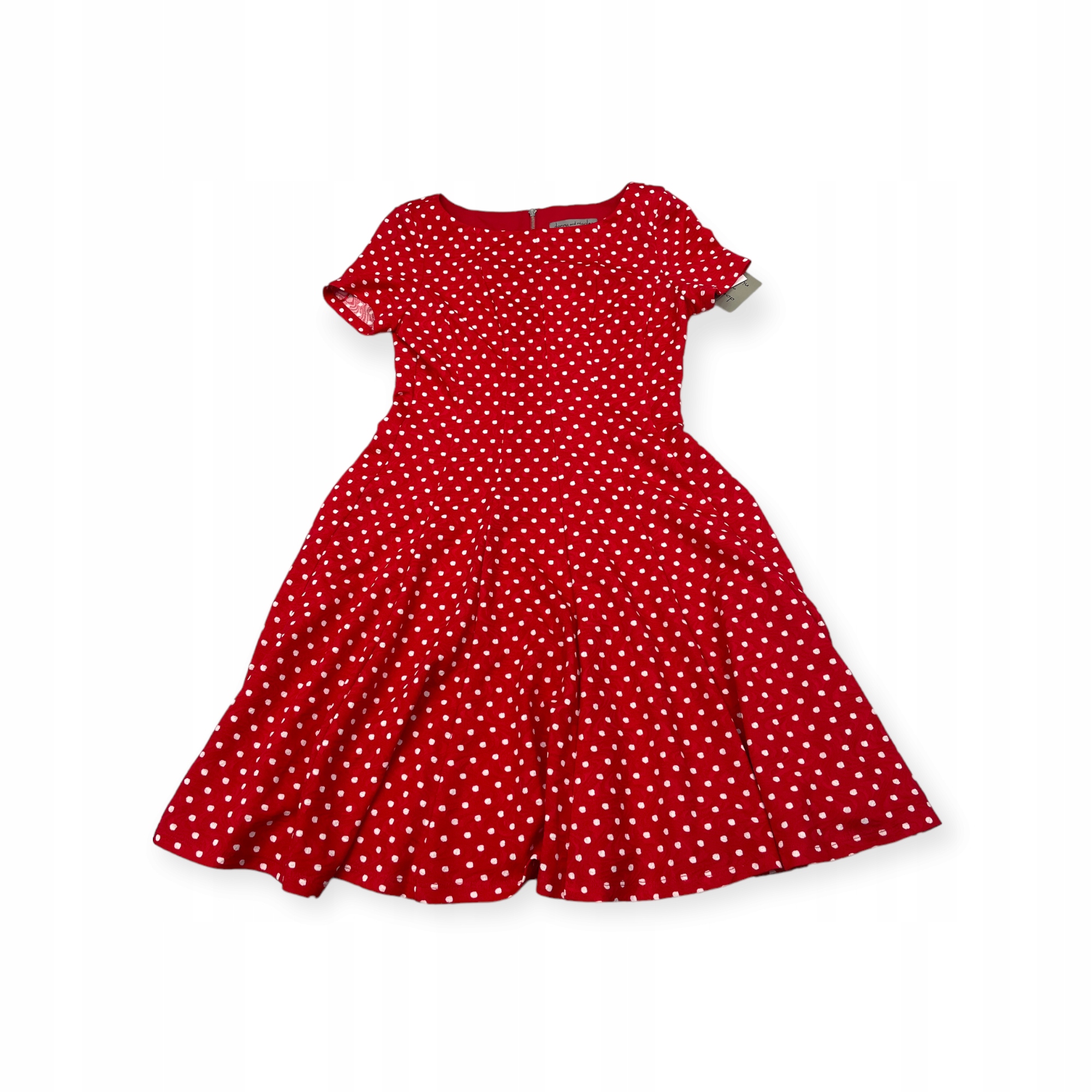 Elegantní červená šaty Danny and Nicole