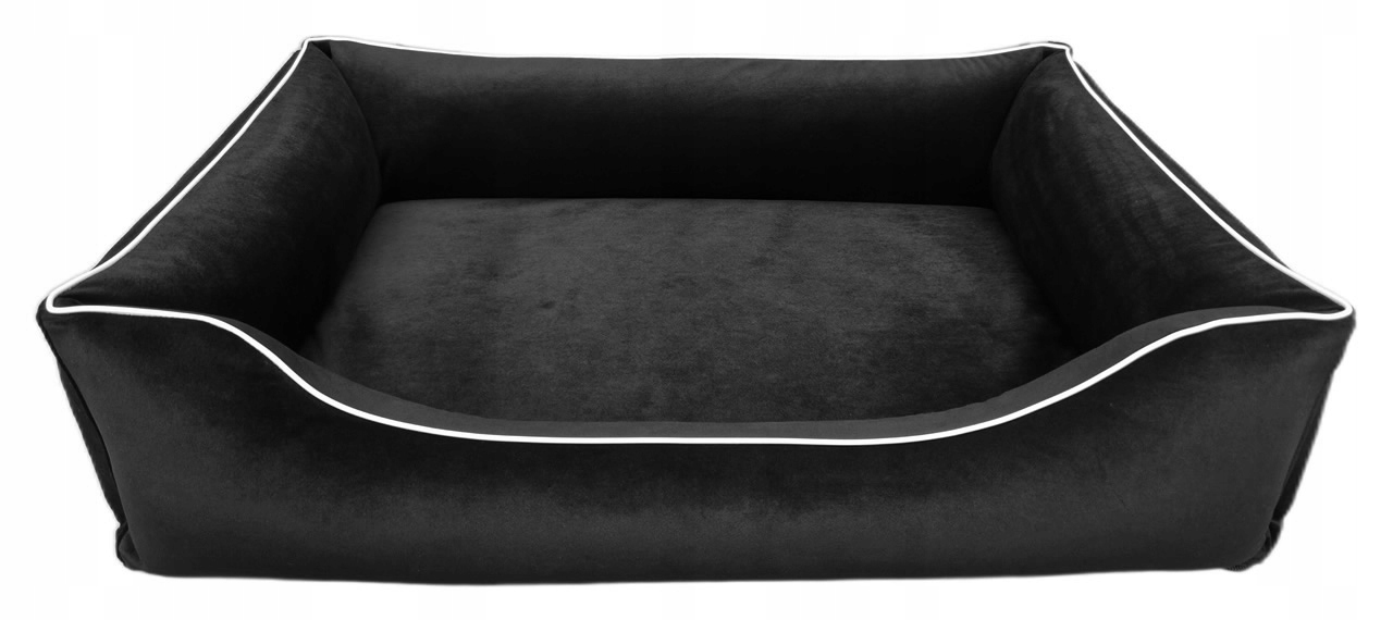 Pelíšek z veluru pro psa potah pohovka 120x90 pěna 6 cm rozebíratelná