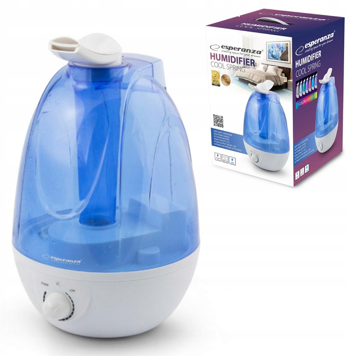 ЭЛЕКТРИЧЕСКИЙ УВЛАЖНИТЕЛЬ ВОЗДУХА ESPERANZA 3,5 L