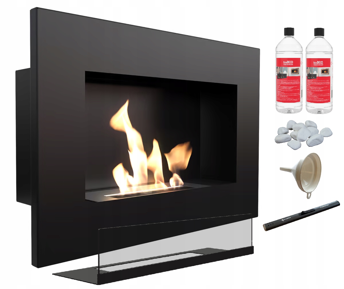 Závěsný Nástěnný Biokrb Delta Černý Tuv Se Sklem Bonus