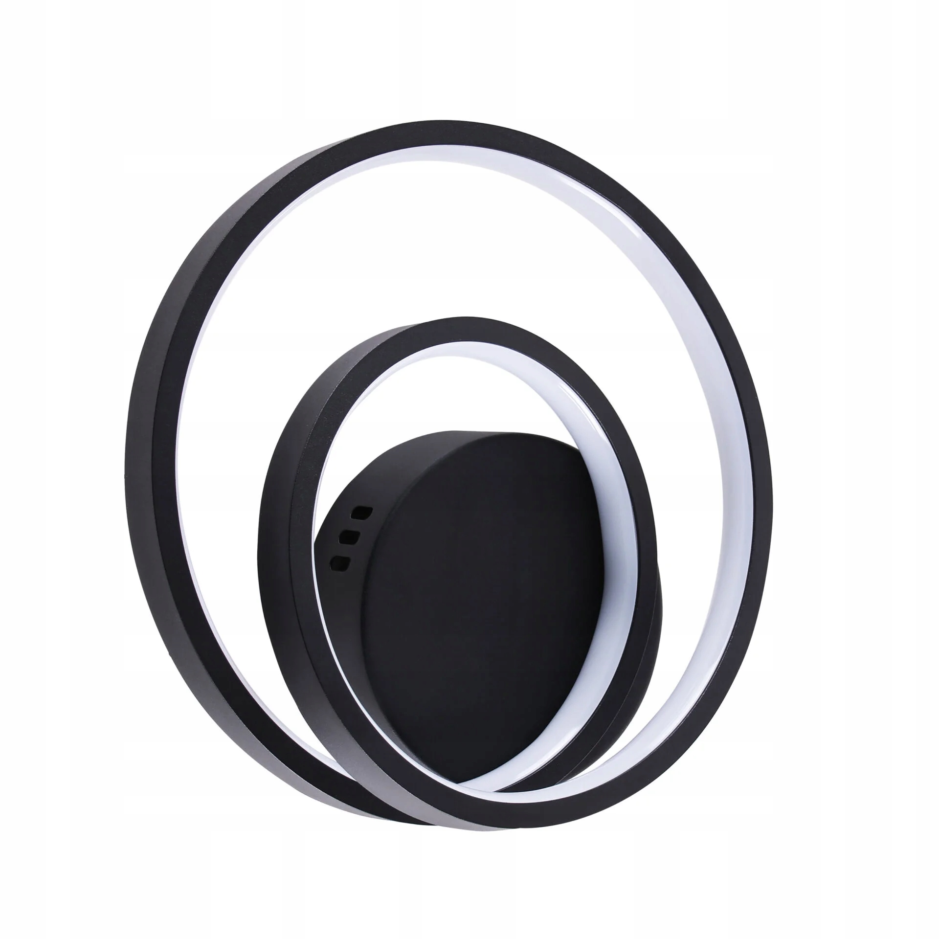 Kinkiet Lampa Ścienna Czarny Nowoczesna Ring Do Sypialnia Led 4000K 15W