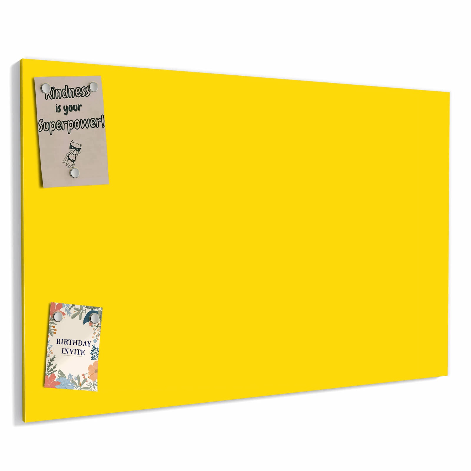 Magnetická tabule Oranžové Pozadí III 60 × 40 cm