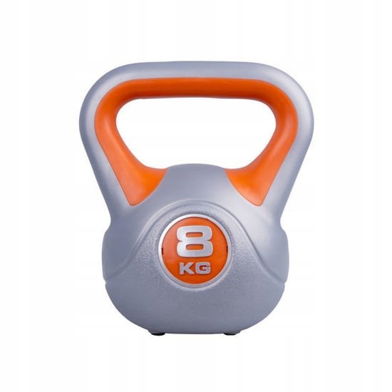 

Hantla Kettlebell Winylowa Cement+powłoka 8KG