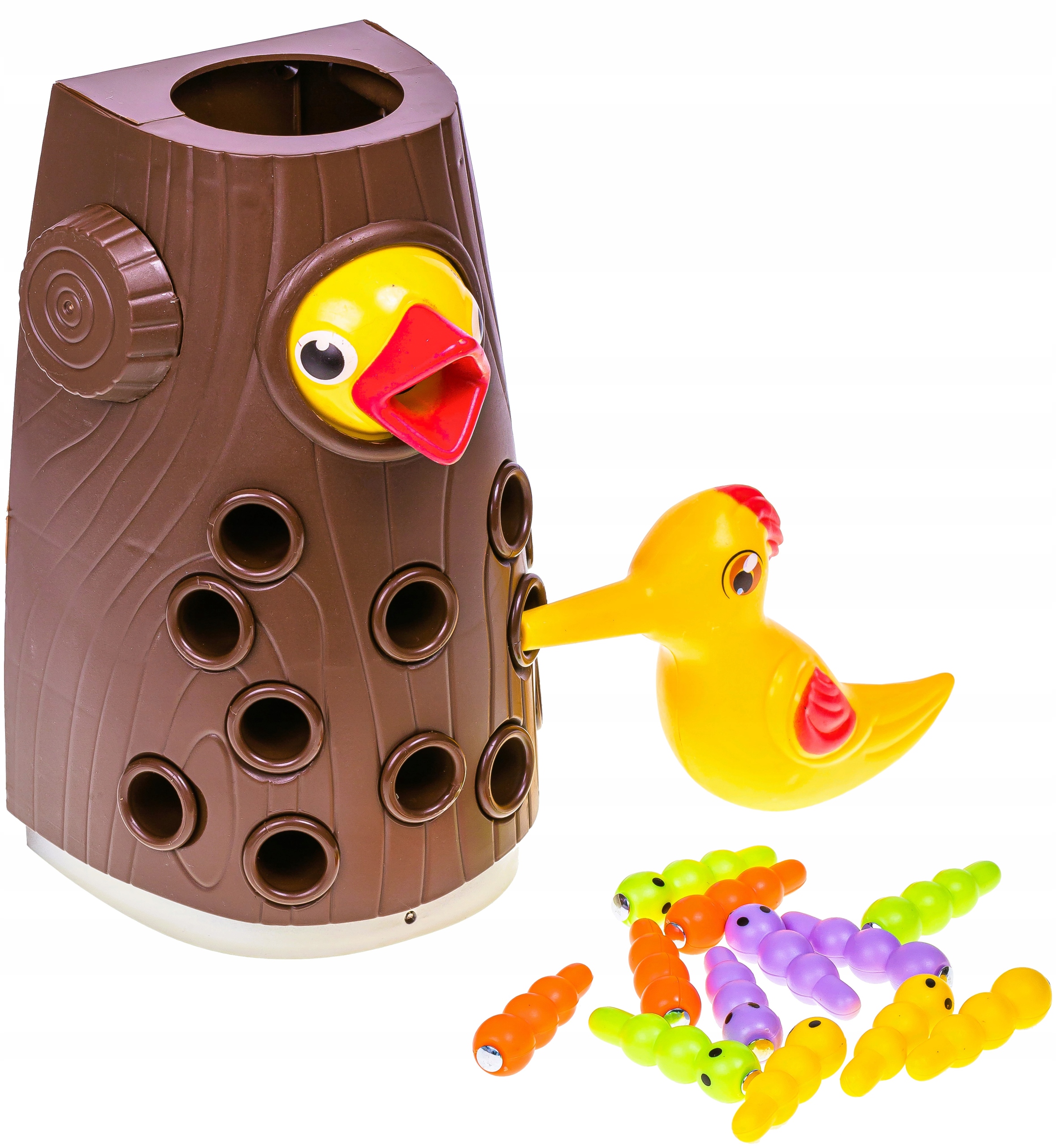 MAGNETYCZNA GRA ZRĘCZNOŚCIOWA NAKARM PTASZKA MONTESSORI DZIĘCIOŁ I ROBACZKI Maksymalna liczba graczy Nie dotyczy