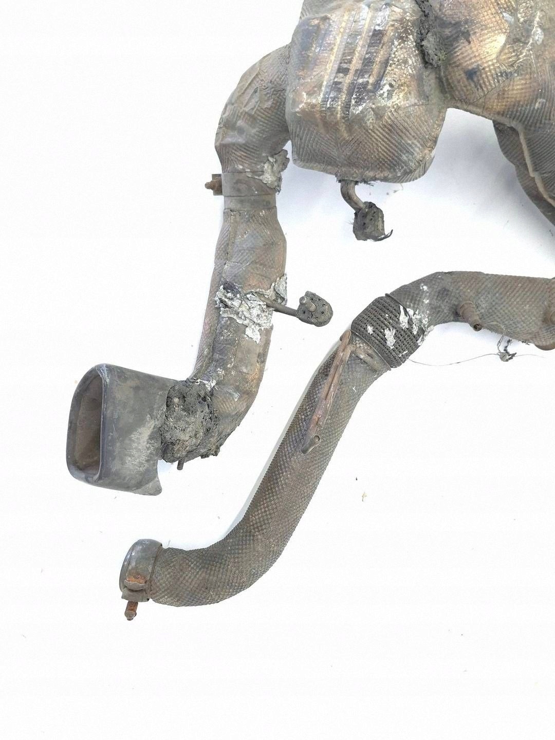 exhaust pipe rear part rear complete DOWNPIPE MCLAREN 570S