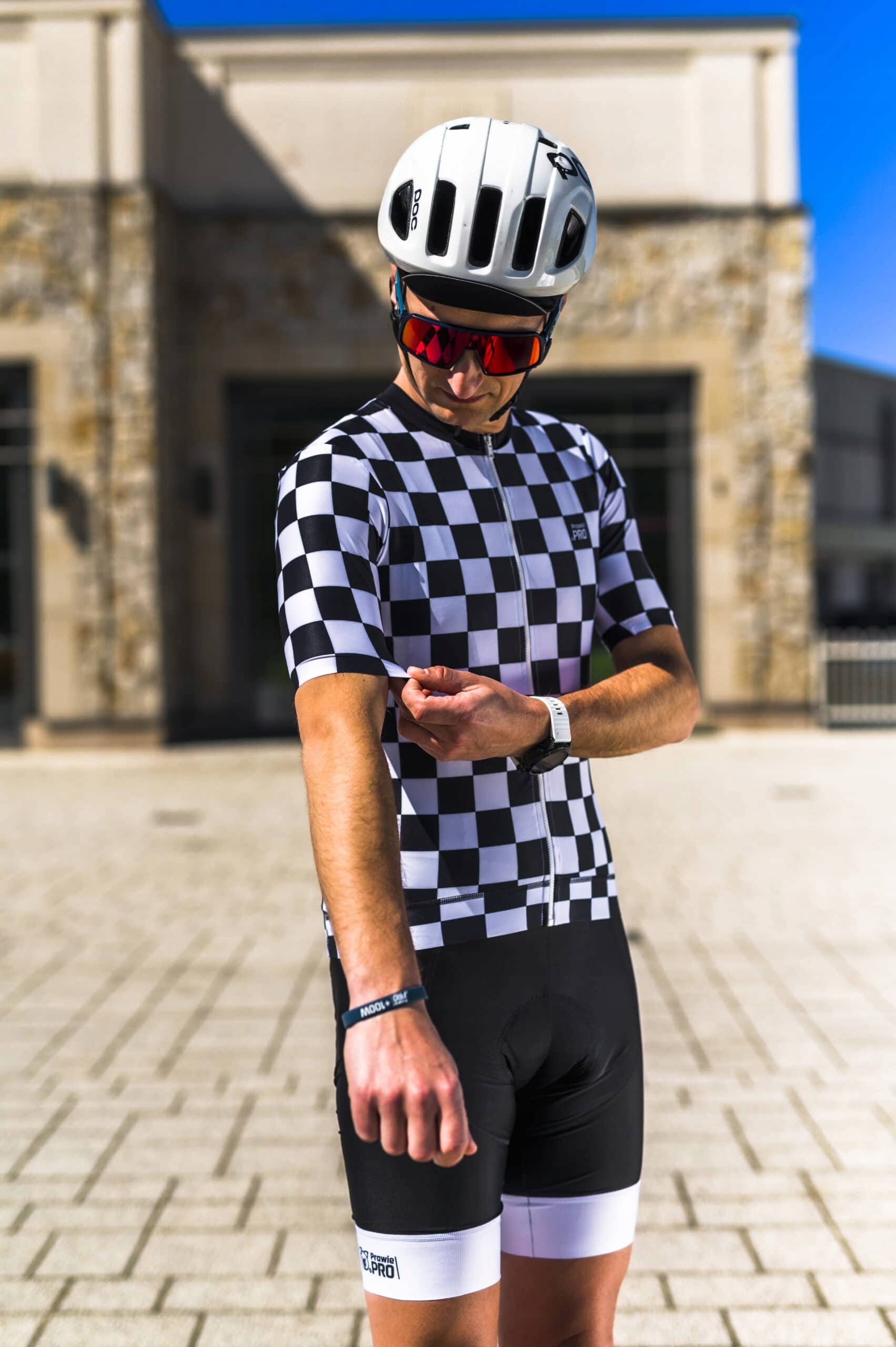 Koszulka kolarska męska Prawie.PRO 350W. Race Rozmiar M