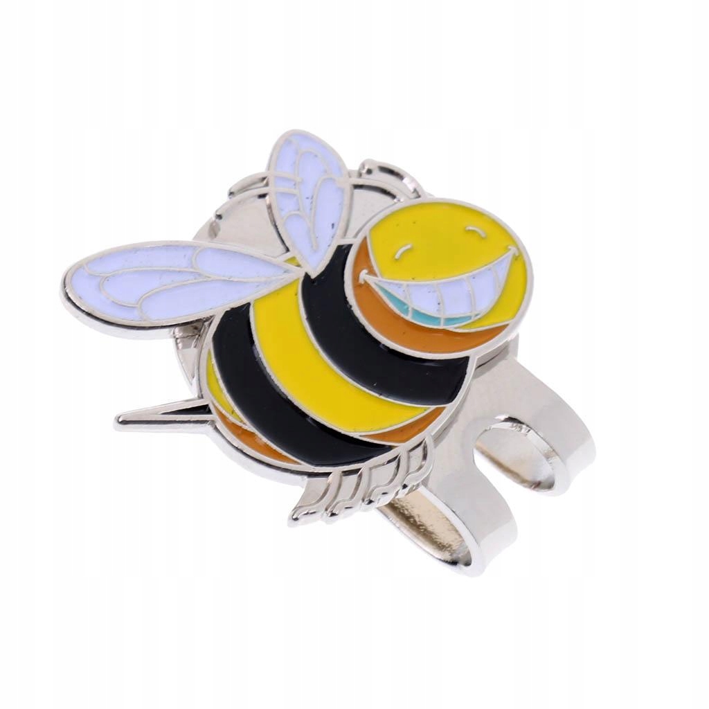 Alloy Golf Ball Marker With Golf Hat Clip Various Patterns Little Bee
