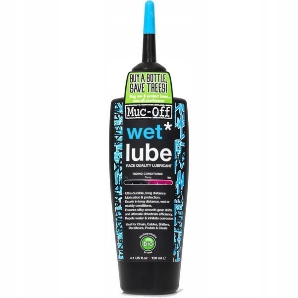 

Muc-off Wet Lube 120ml Olej do łańcucha na mokre