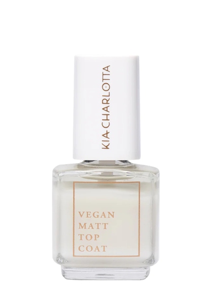 Kia Charlotta Veganské matné tužidlo na lak Top Coat