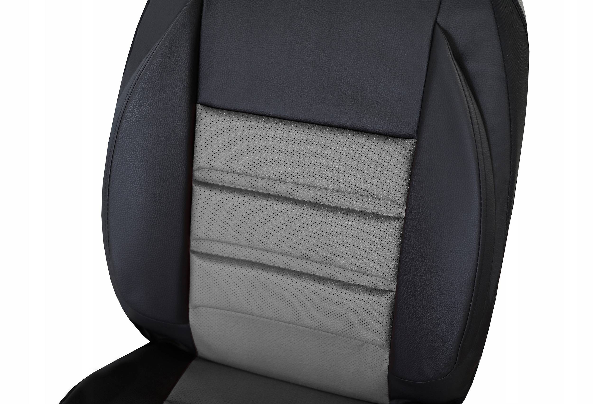 SKÓRZANA MATA POKROWCE NA FOTELE SAMOCHODOWE SKÓRA Kolor beżowy czarny czerwony szary