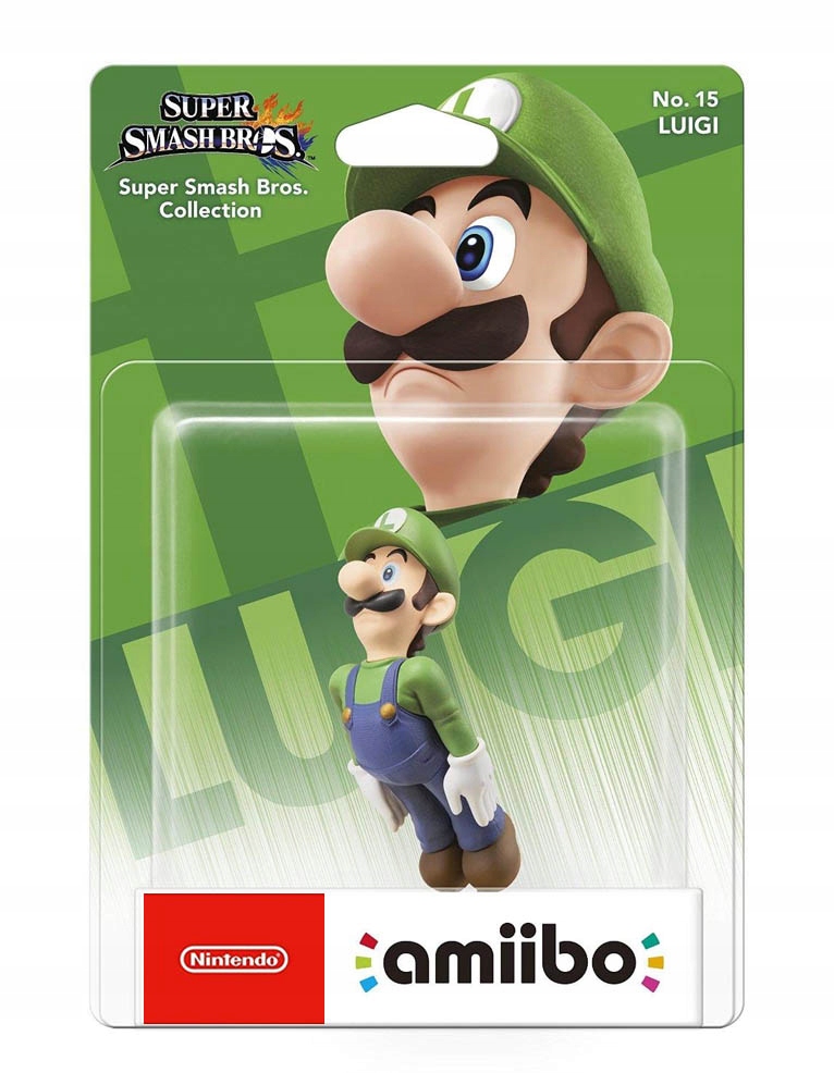 AMIIBO / SUPER SMASH BROS / LUIGI No. 15 / SWITCH