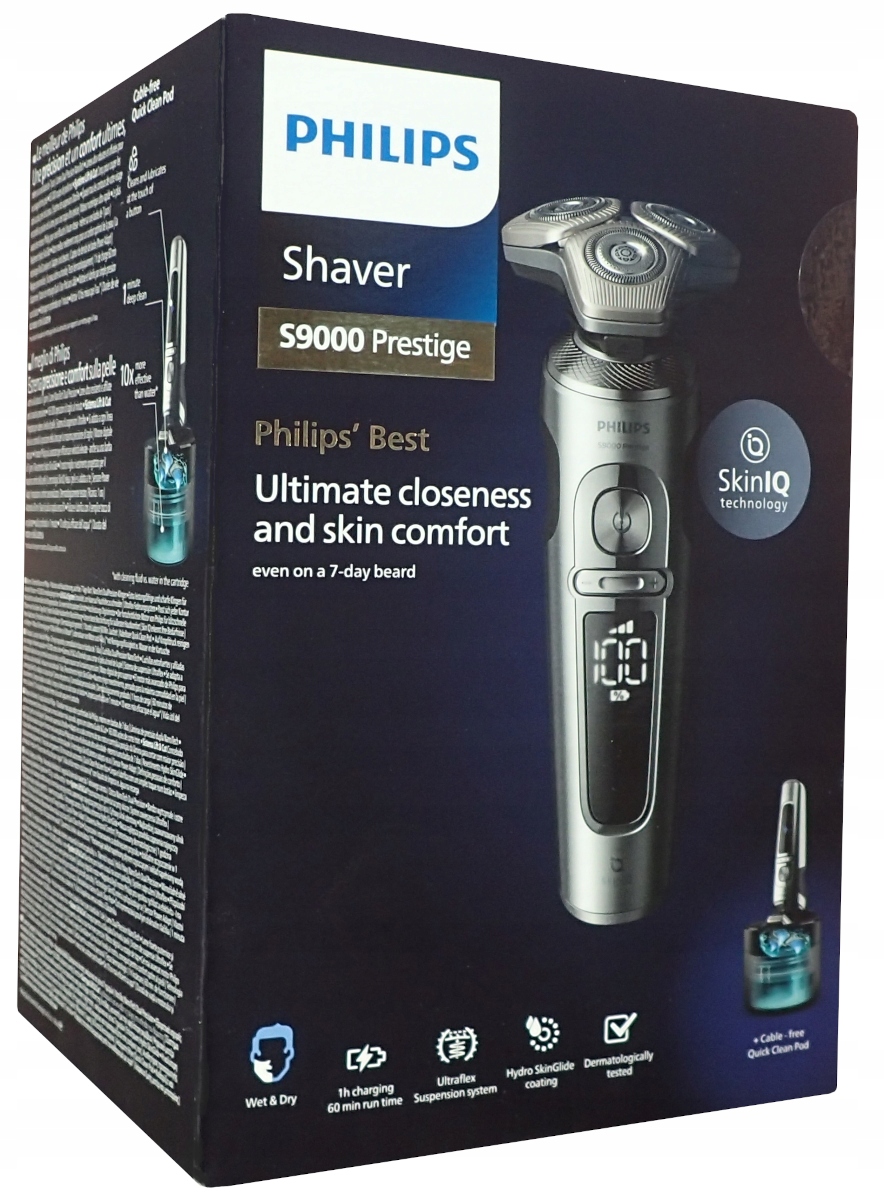 Holicí Strojek pro muže Philips SP9841/32 S9000 Shaver Zastřihovač vousů