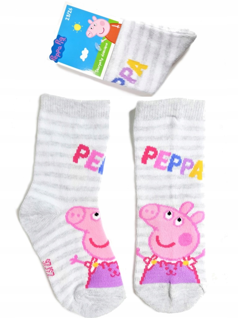

Skarpetki dziecięce Świnka Peppa 31-34