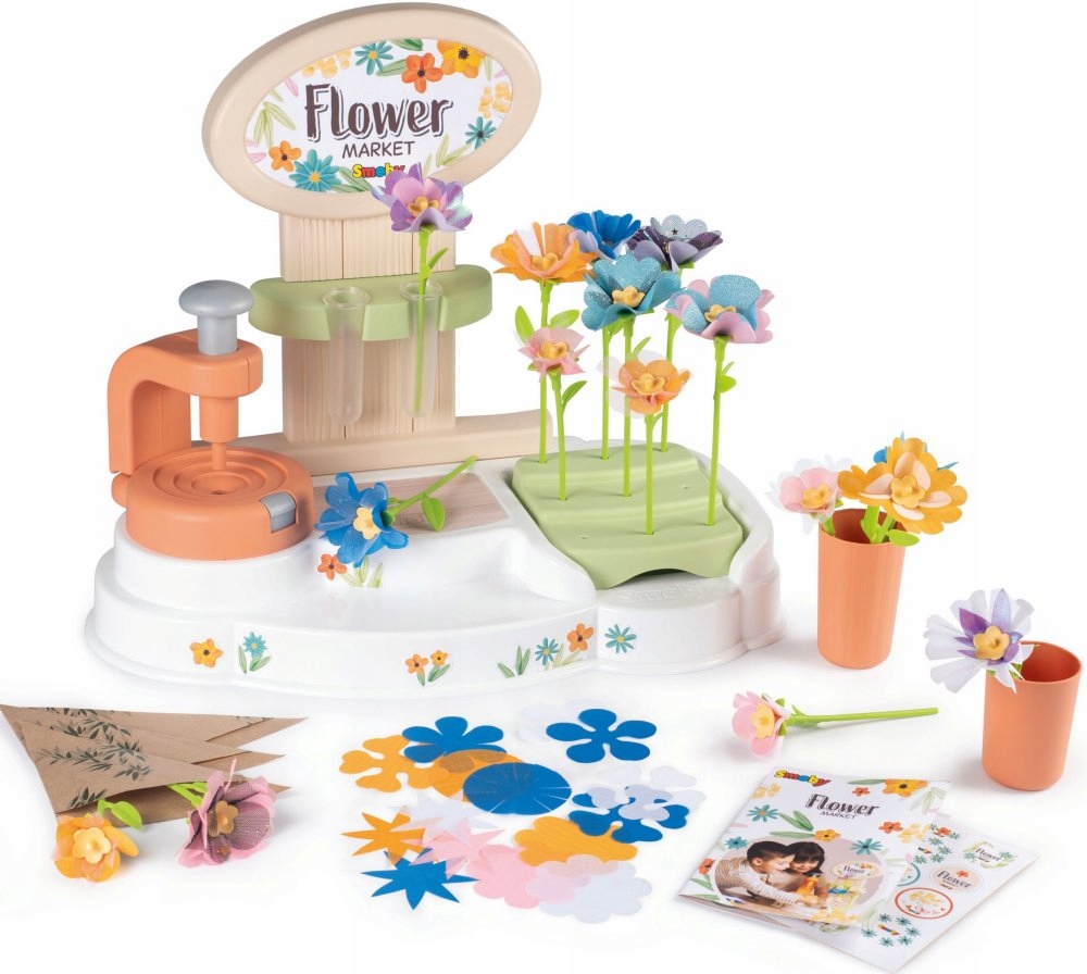 Smoby Kwiaciarnia Flower Market Kreator Kwiatów