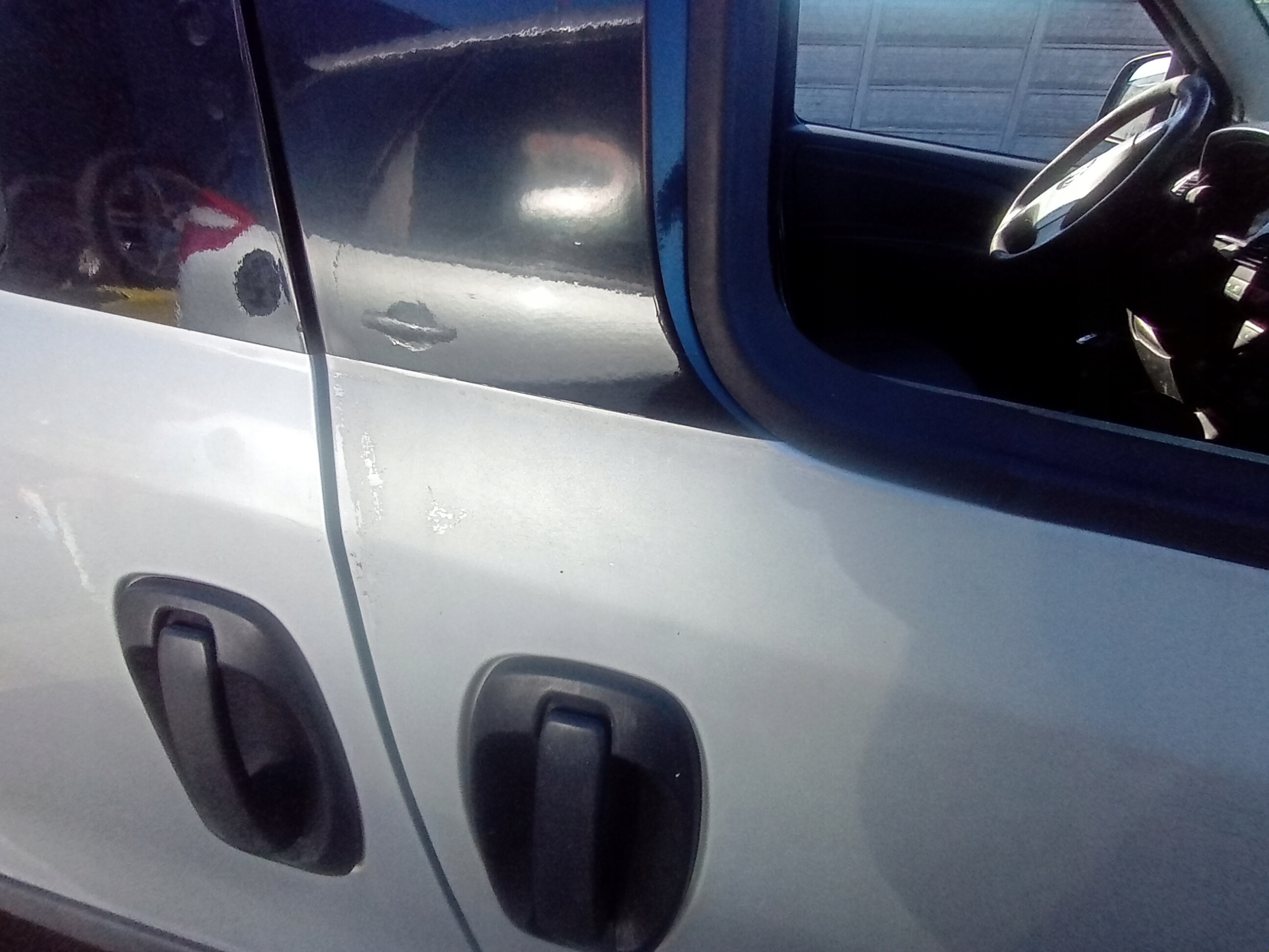 door right front front OPEL Combo 2 II 12-18 srebrny