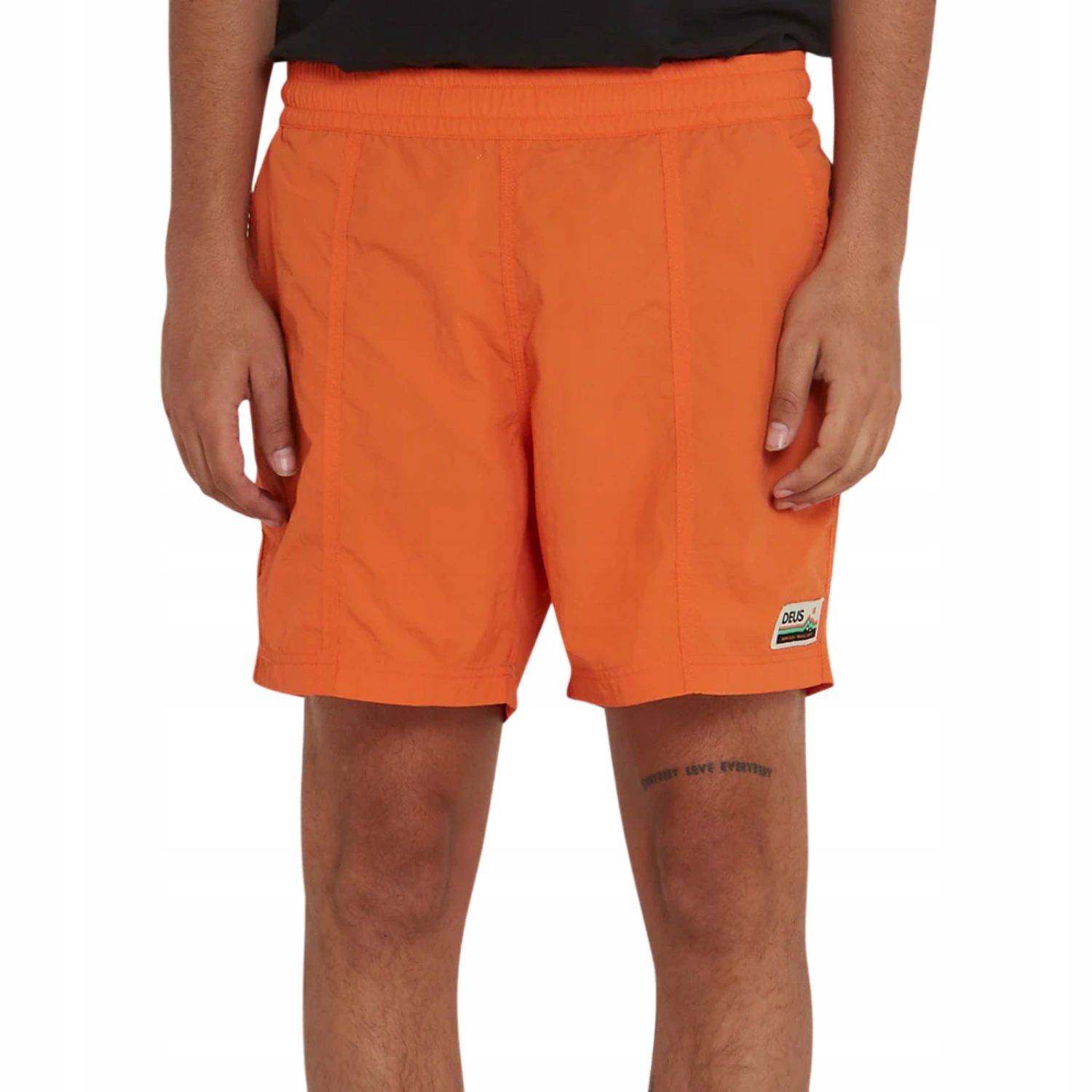 Kraťasy Deus plážové plavky pánské oranžové hladké vel. M