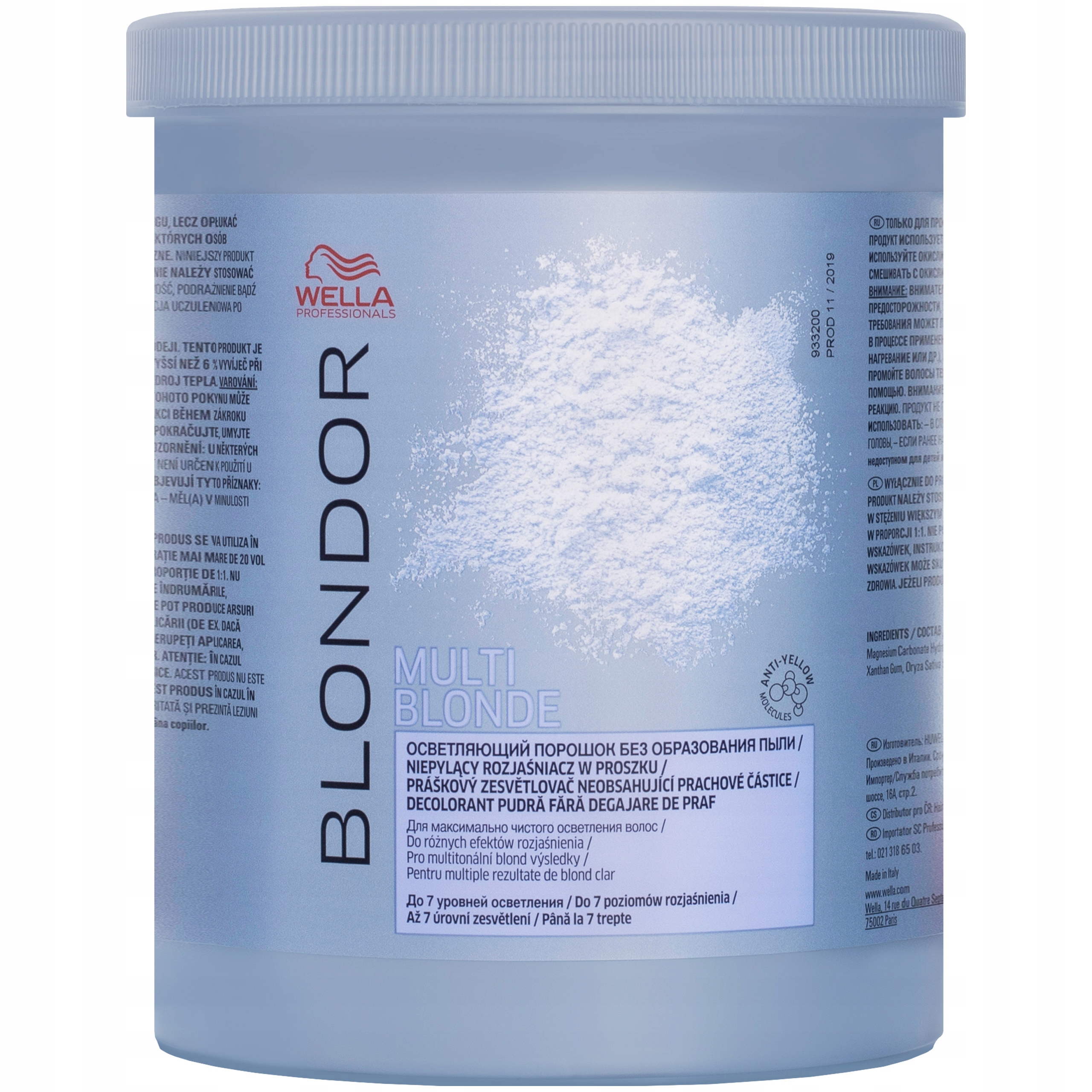

Wella Blondor Multi Blonde Powder rozjaśniacz 800g