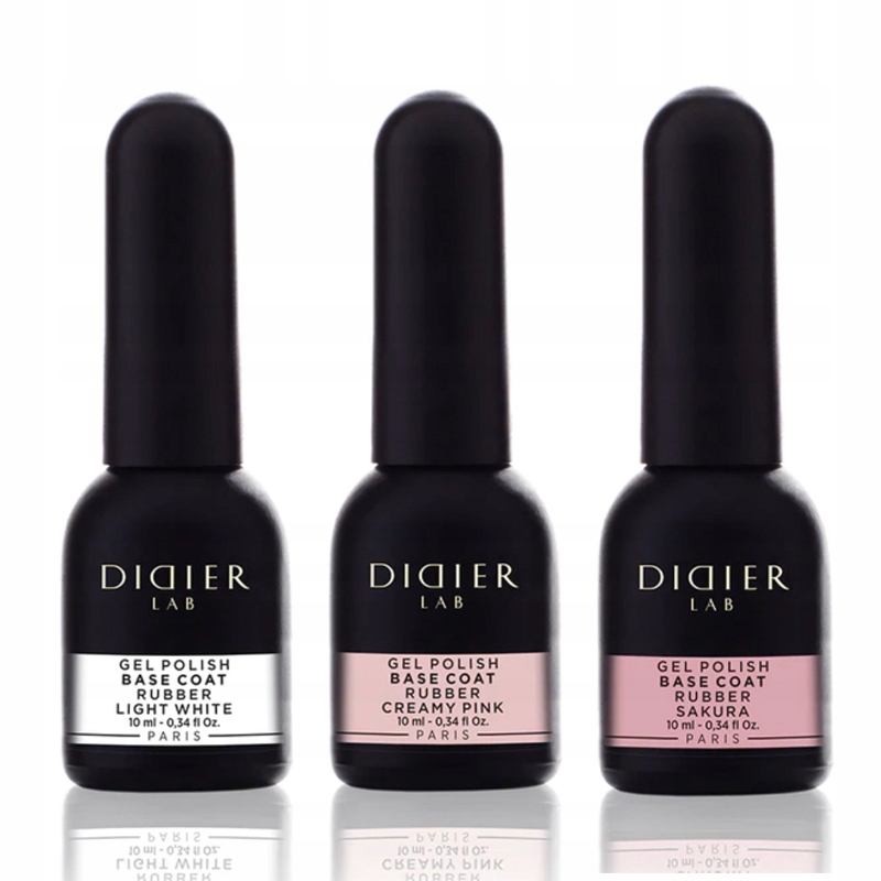 

Baza kauczukowa Didier Lab Rubber Base Coat 2+1