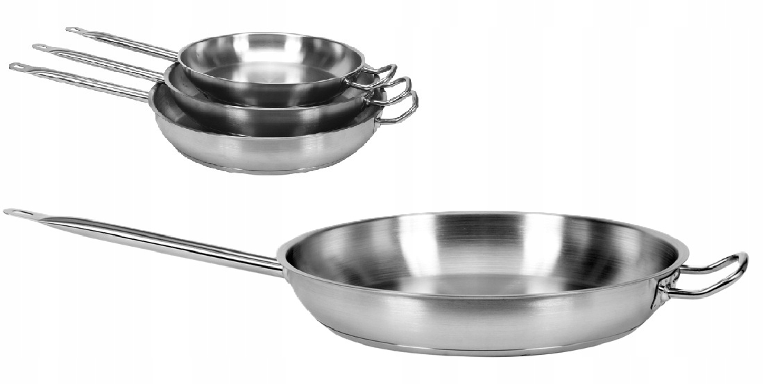 Gastronomická Panvica Nerezová Oceľ Indukcia Plyn 36 cm YG-00104