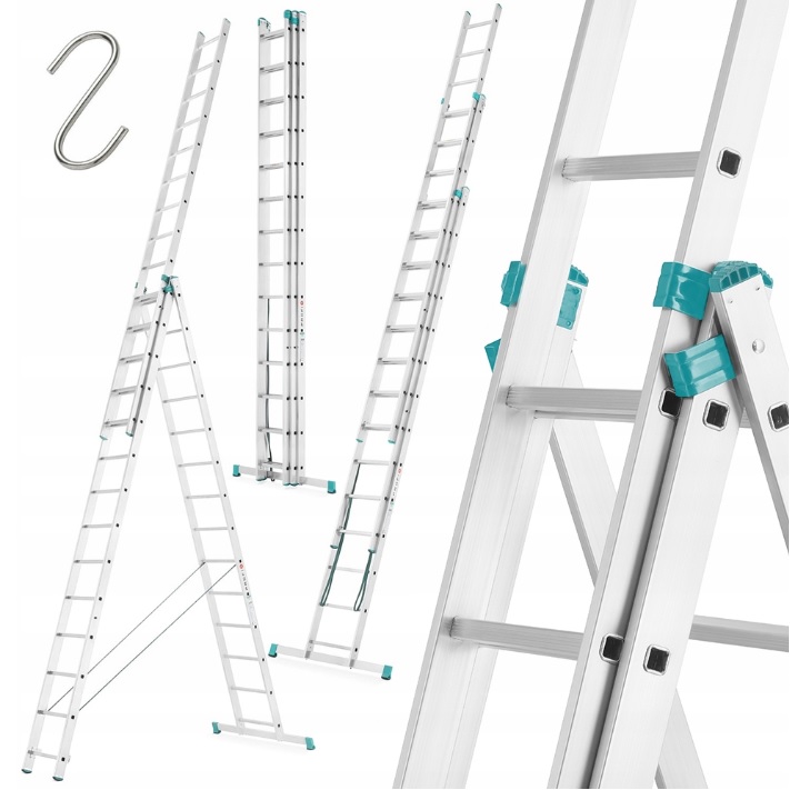 DRABINA ALUMINIOWA WIELOFUNKCYJNA 3X14