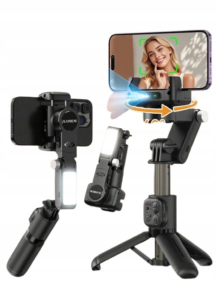 Shein Černý Stativ Pro Telefon S07 bsg