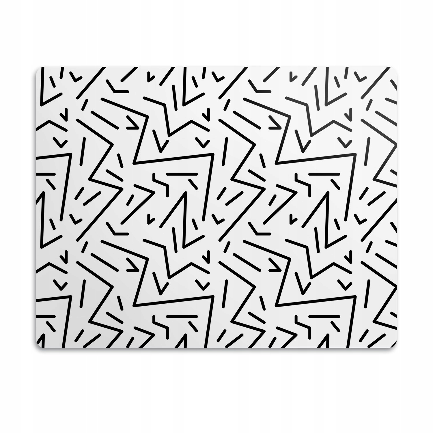 Levně Podložka pro kočky a psa pod misky Memphis styl 60x40 cm