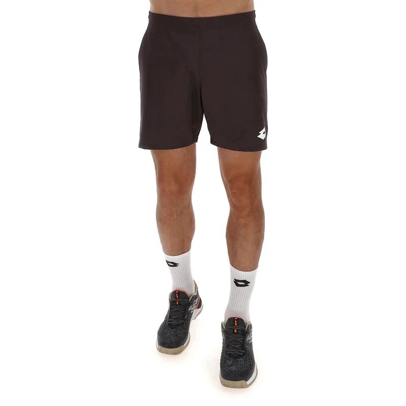Spodenki Tenisowe Męskie Lotto Tech IV-D1 Short 7 Men Mole Brown L