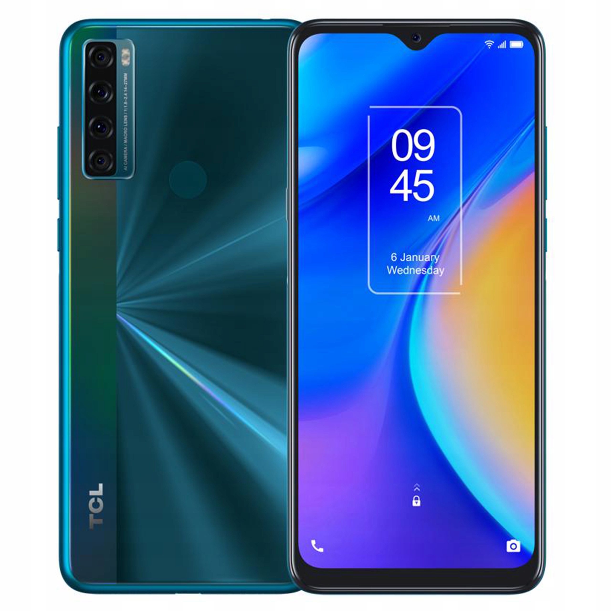 Смартфон TCL 20 SE 4 ГБ / 64 Гб 3G зеленый
