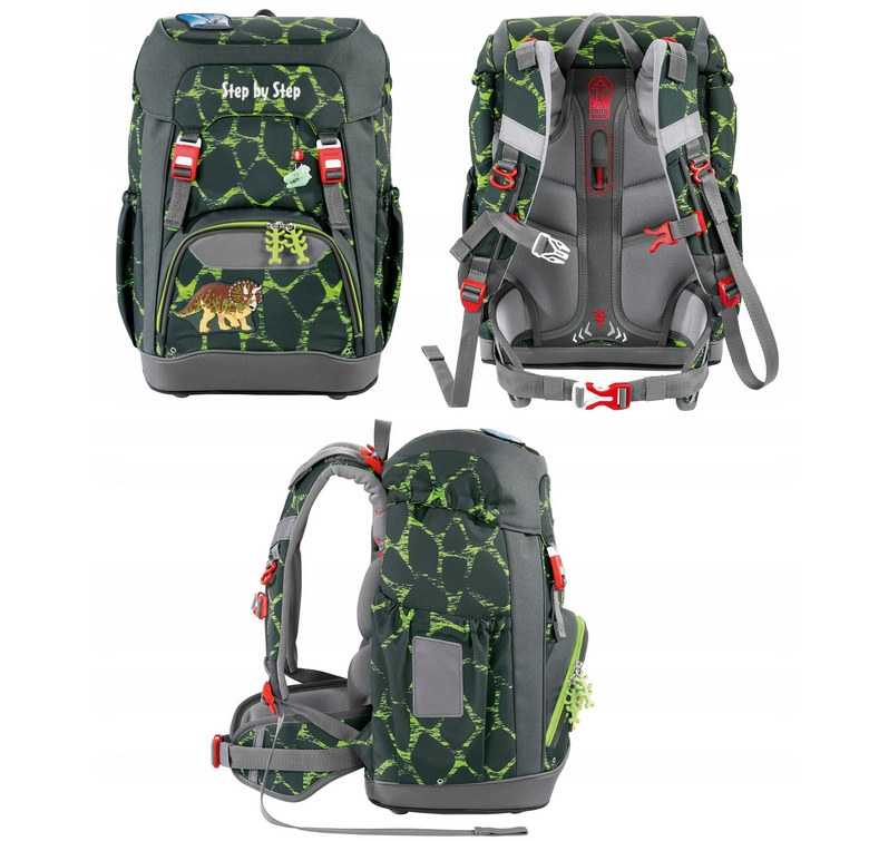 Plecak Szkolny Step By Step Grade Dino Tres