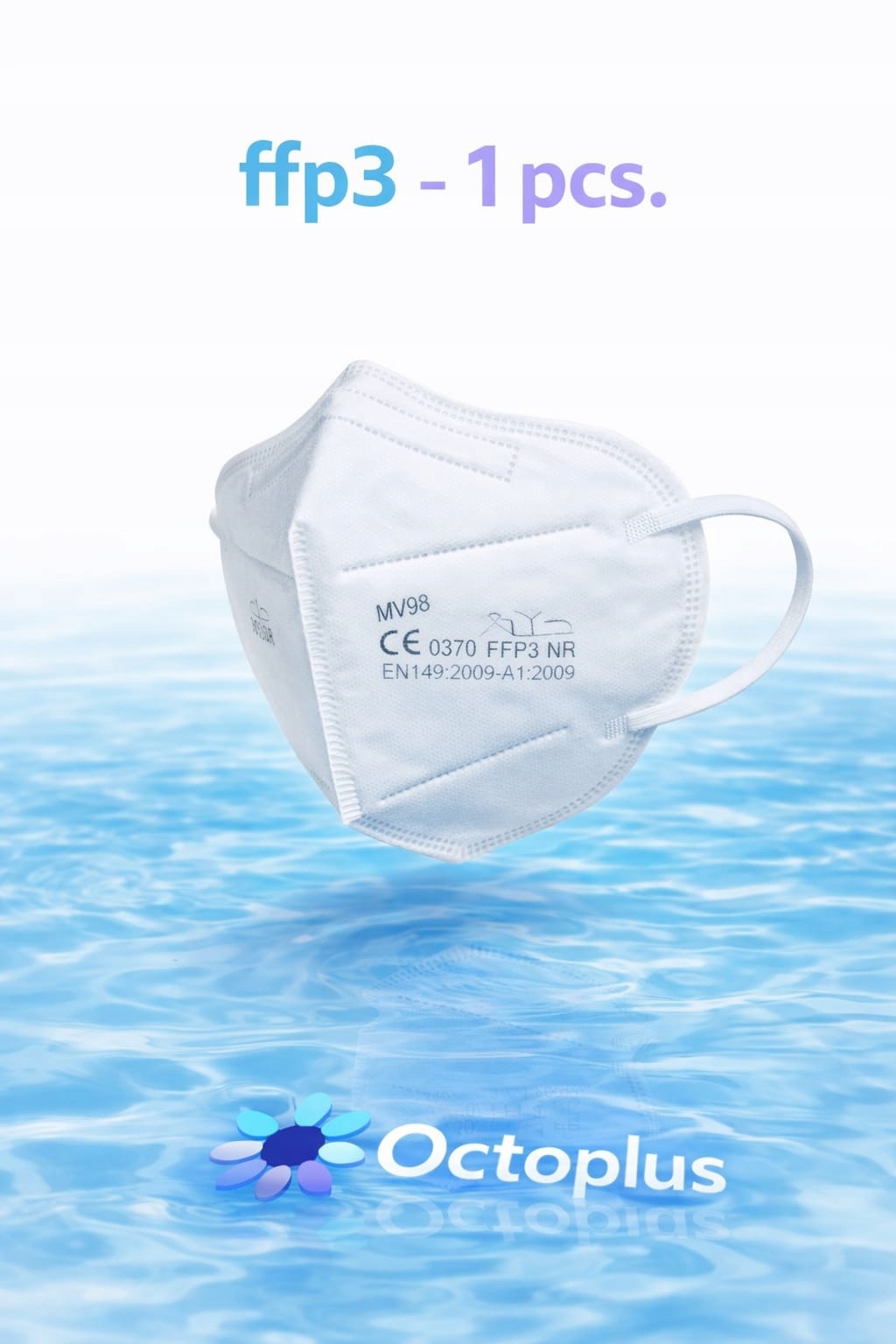 MASKA PÓŁMASKA OCHRONNA FFP3 BIAŁA 5warstw