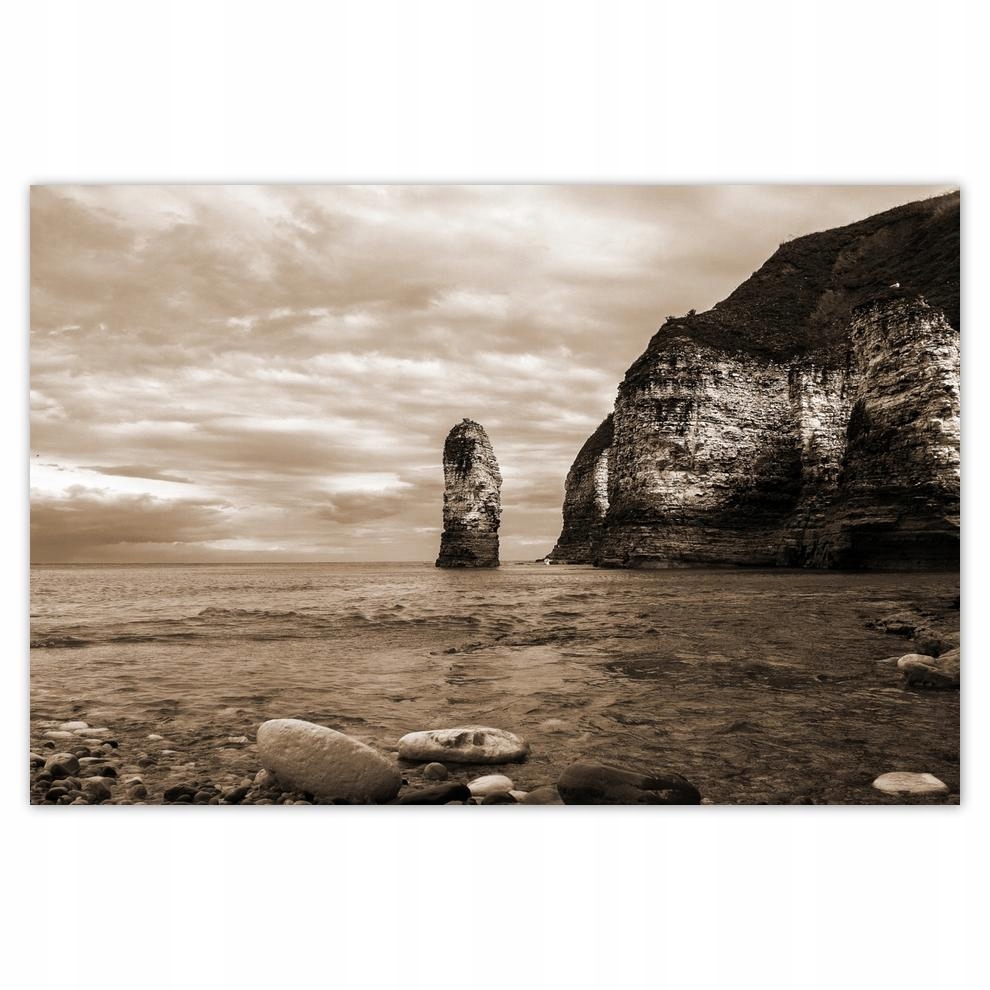 

Plakaty 60x40 Fotografia Sepia Klif
