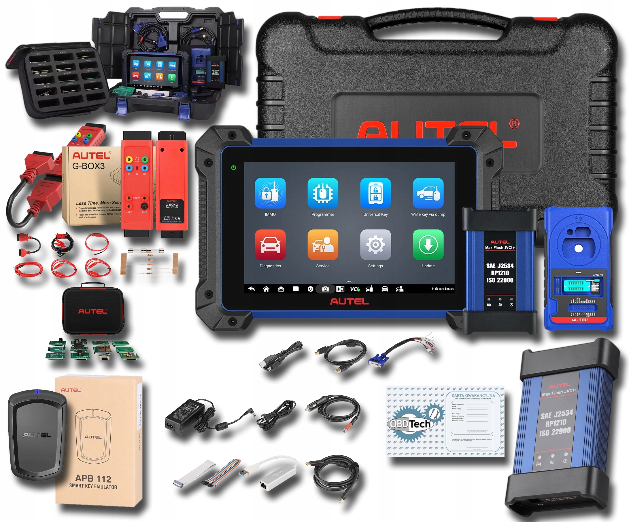 AUTEL IM608 II PRO - 2023 IMMO,GBOX-3,APB112,IMKPA