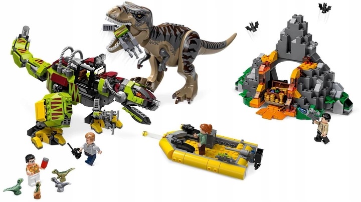 LEGO JURASSIC WORLD Tyranozaur VS. dinozaur 75938 Marka LEGO