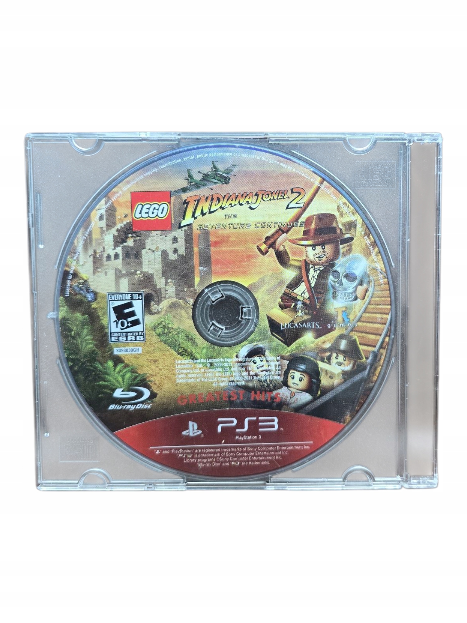 LEGO INDIANA JONES THE ADVENTURE CONTINUES PS3 PlayStation
