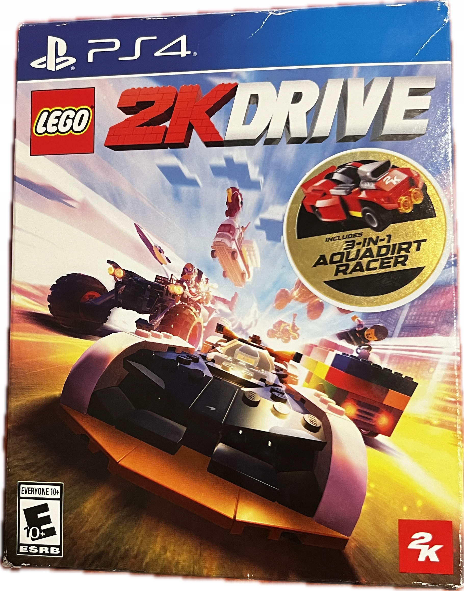 Lego 2K Drive 3 w 1 PS4 PS5 Płyta Blu-ray Zestaw Z Klockami