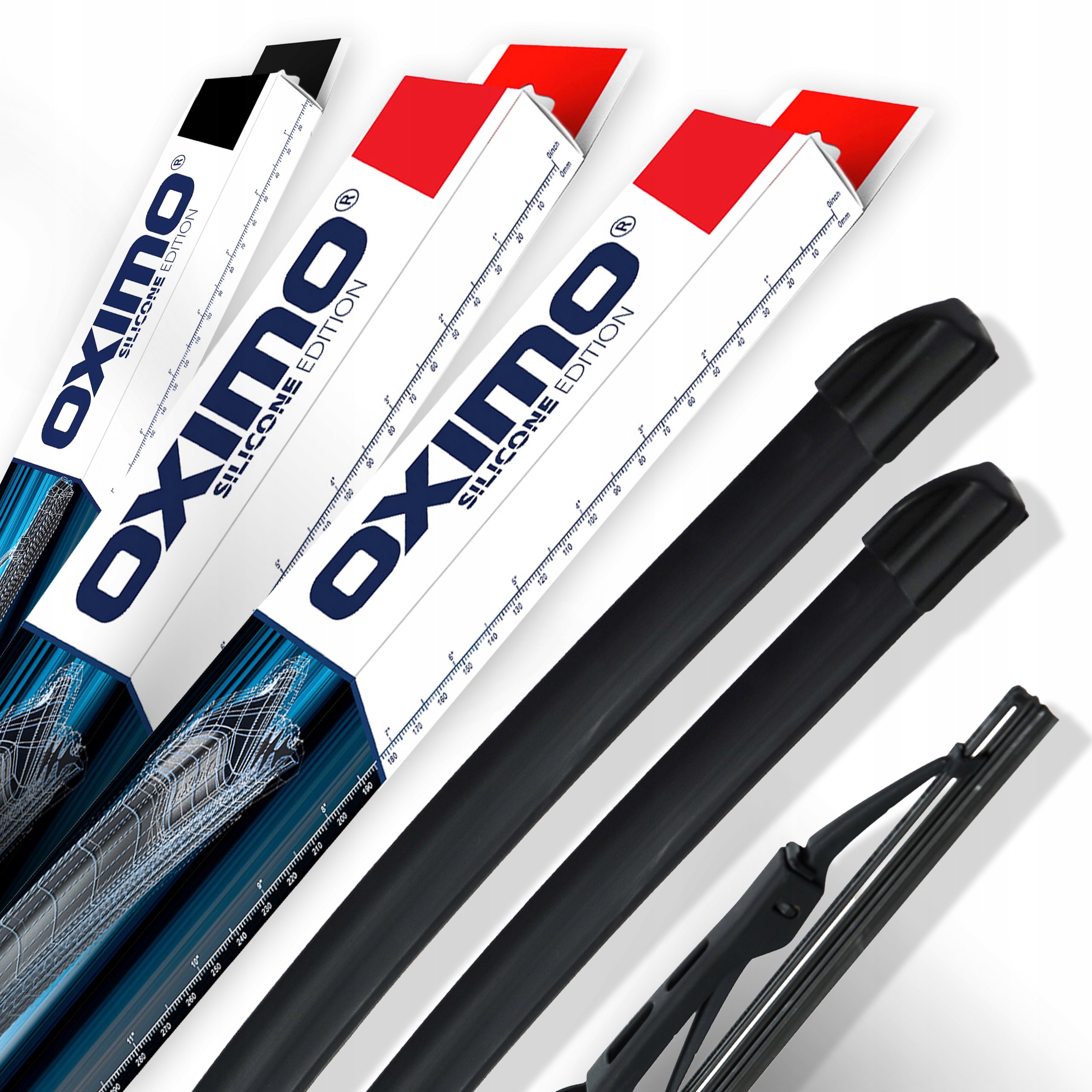 Oximo Wycieraczki Przód Tył Chevrolet Lacetti 2005-2013