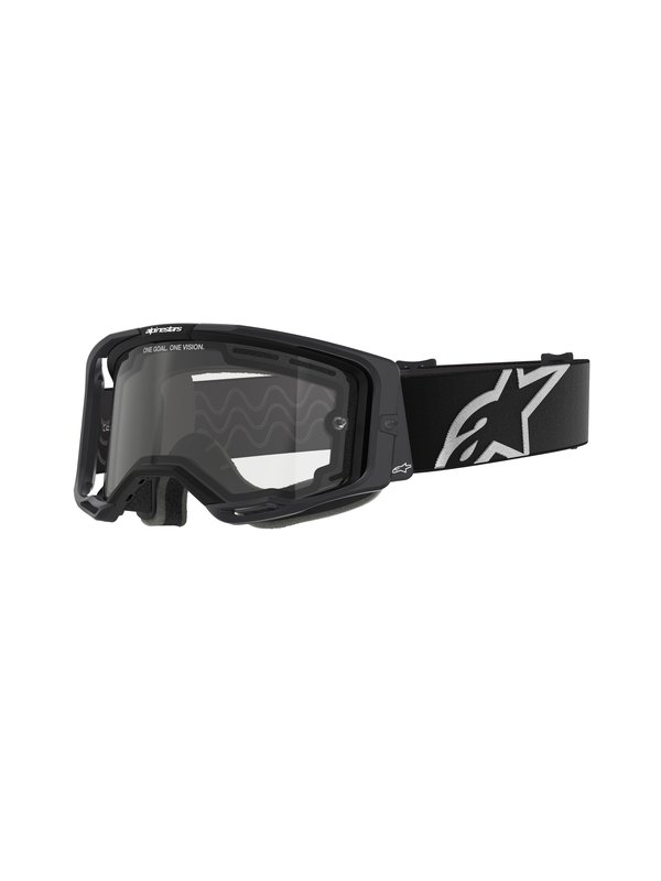 Okuliare Na Crossovú Štvorkolku Alpinestars Vision 8 Corp Dual Pane Black/clear