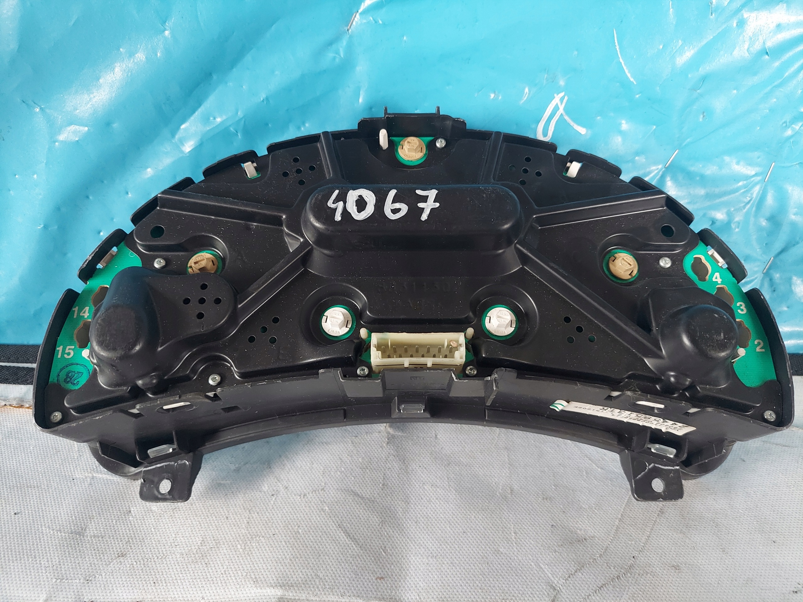 dials clock CORSA C 1.0 B 24459513TR