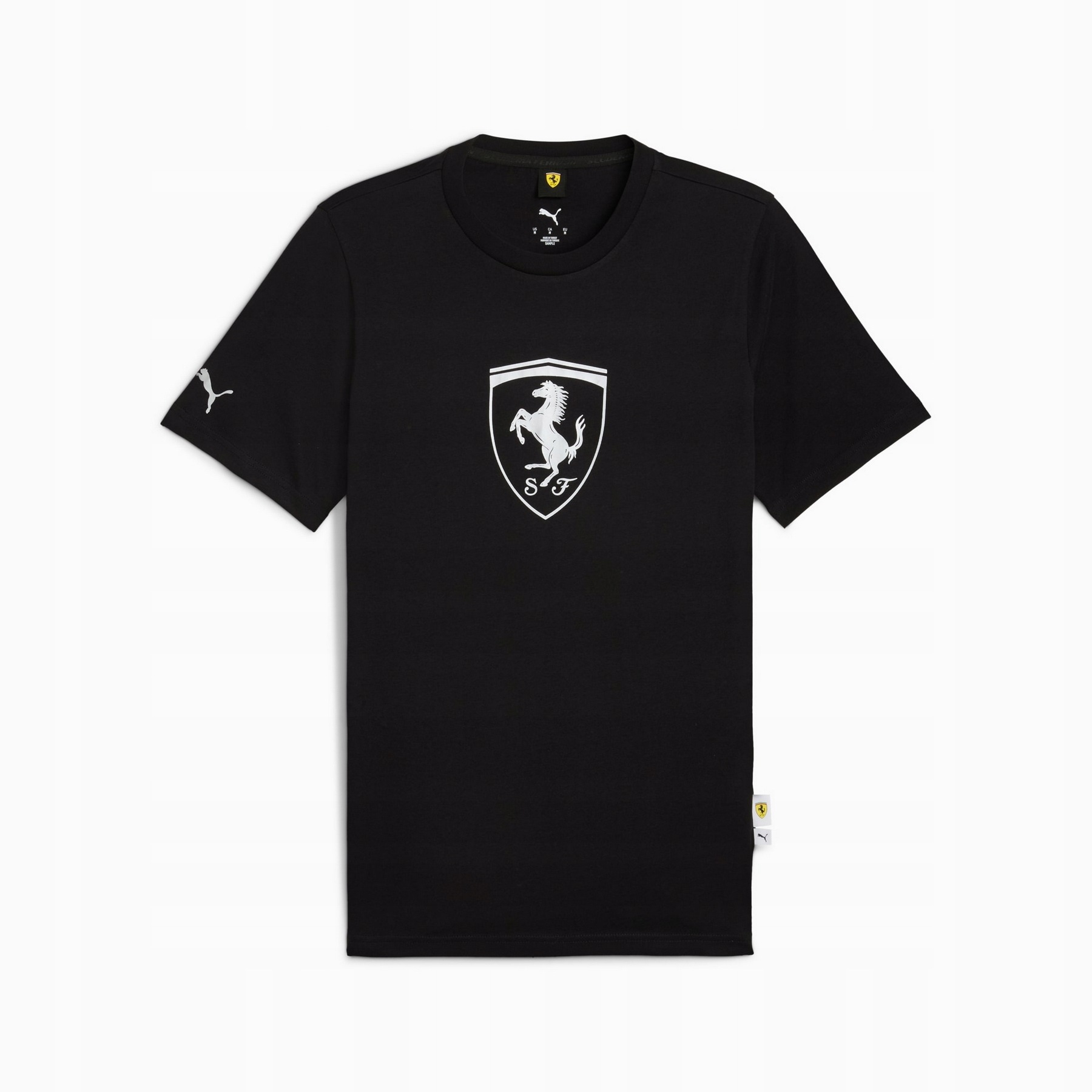 Tričko pánské Puma Ferrari Tonal Shield černé 63278501 vel. L