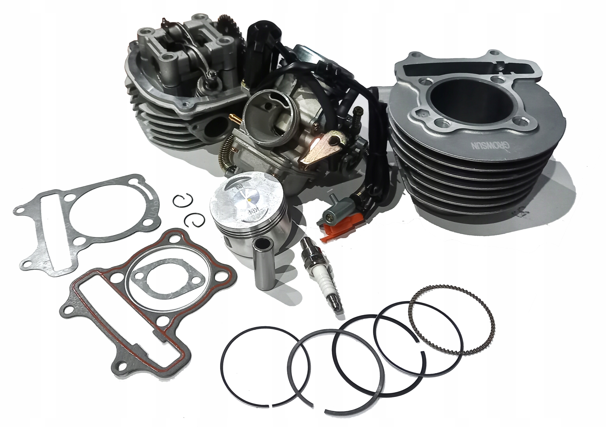 

Głowica Cylinder Gaźnik Quad Atv 150 GY6 Bashan