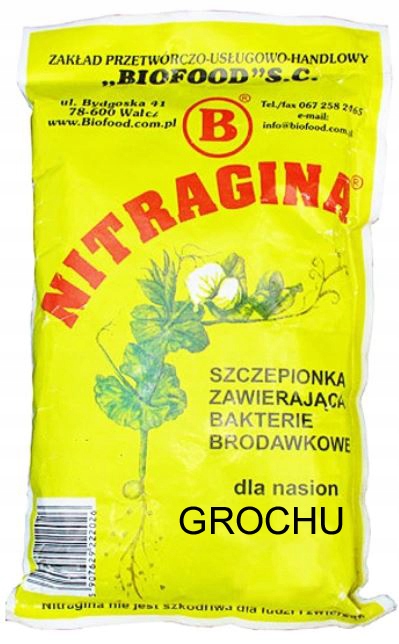 

Nitragina Groch 1/ha Szczepionka Zaprawa Do Grochu